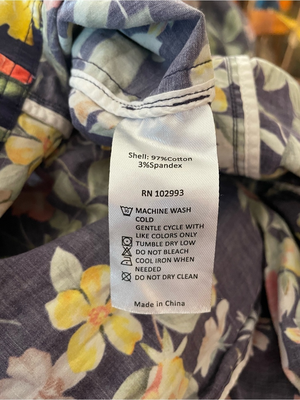 Marissa Webb Navy Tie-Waist Mini Multi Floral Printed Puff Sleeve Dress Size 10 - Picture 10 of 10